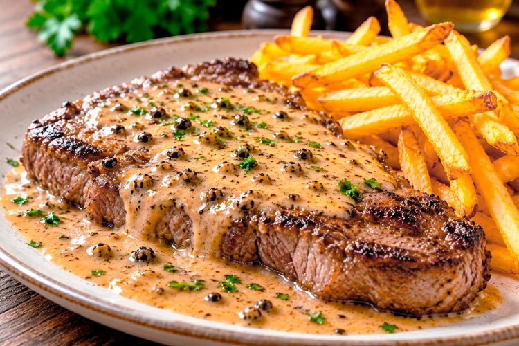 Bife à Café com Molho Cremoso Bife à Café com Molho Cremoso
