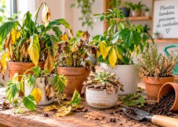 Como recuperar plantas secas ou doentes: 5 dicas para salvar as suas plantas