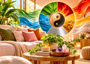 Cores Feng Shui: descubra as melhores cores para cada divisão da casa