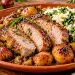 Lombo de Porco com castanhas e arroz de grelos: uma receita portuguesa cheia de sabor