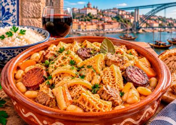 Tripas à Moda do Porto: receita tradicional à moda antiga, com feijão e carnes