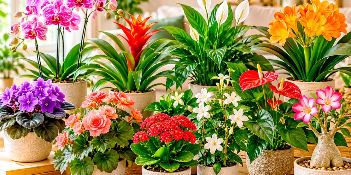 10 plantas de interior com flores para encher a casa de cor e beleza
