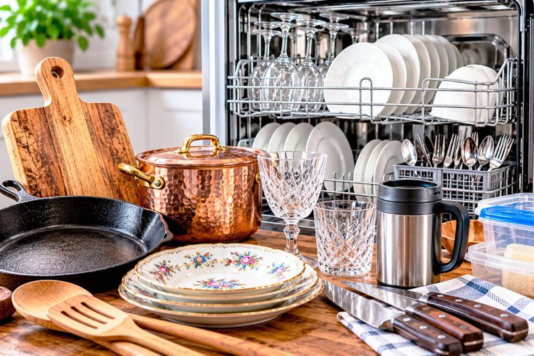 6 coisas que não deve colocar na máquina da loiça (e outras que podem estragar-se)