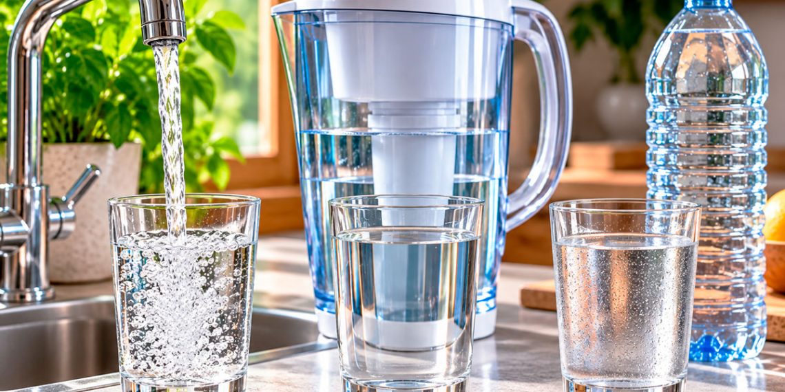 Água da torneira, filtrada ou engarrafada: qual é a melhor para beber?