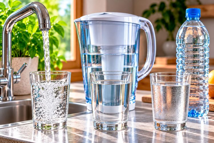 Água da torneira, filtrada ou engarrafada: qual é a melhor para beber?