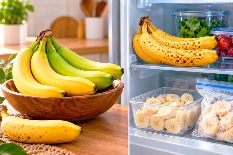 Bananas no frigorífico: sim ou não? Bananas no frigorífico: sim ou não?