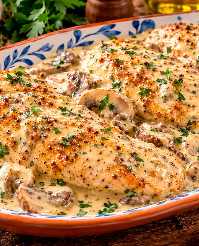 Bifinhos de frango no forno com mel e mostarda