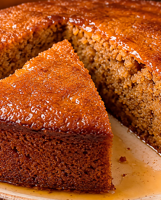 Bolo de castanhas com mel à transmontana