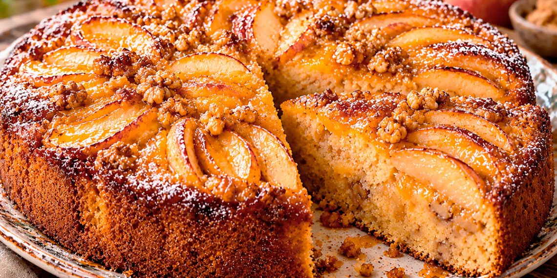 Bolo de mel e maçã: receita muito fofinha