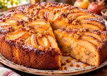 Bolo de mel e maçã: receita muito fofinha