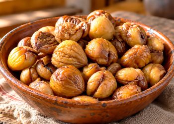 Castanhas cozidas: quanto tempo demoram e o que juntar à água
