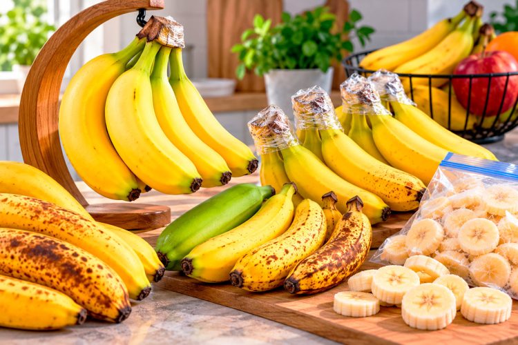 Como conservar bananas por mais tempo: 7 truques para evitar que amadureçam demasiado depressa