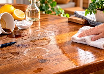 Como tirar manchas da madeira: truques para copos, café, caneta e gordura
