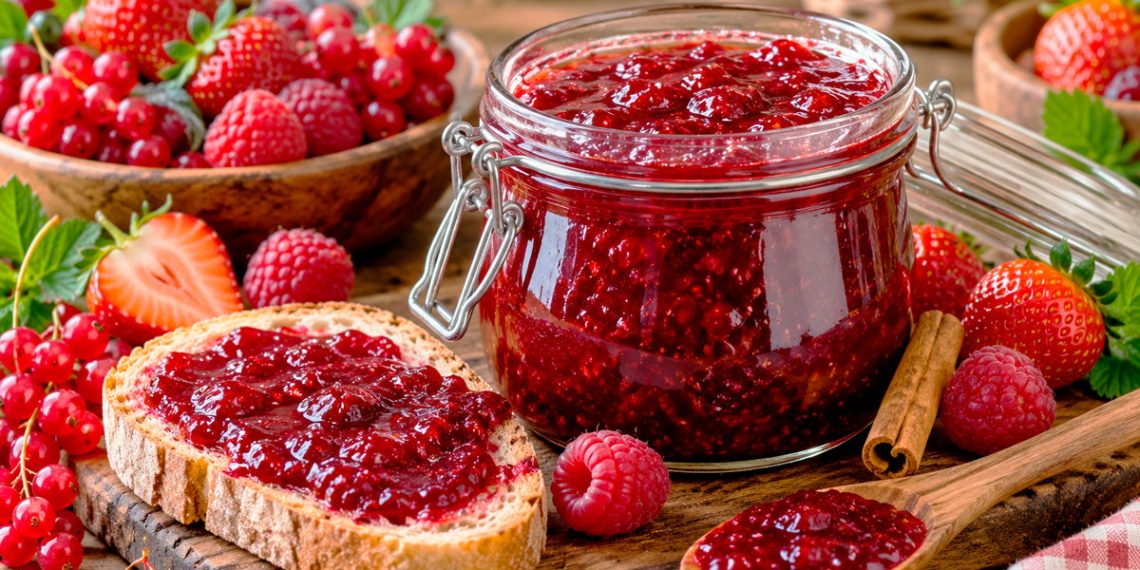 Compota de Frutos Vermelhos: receita caseira muito fácil