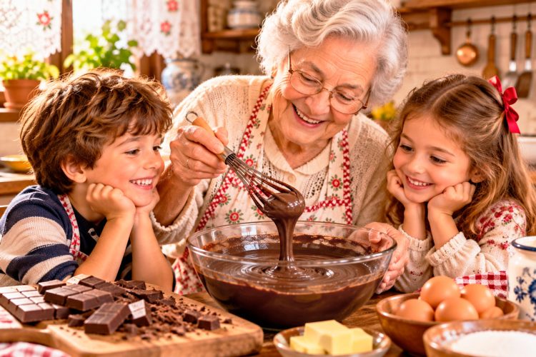 Mousse de Chocolate da Avó (receita tradicional)
