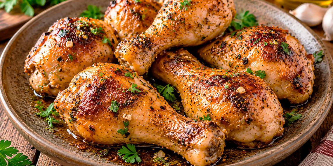 NCultura Notícias – Cultura, História, Viagens, Sociedade, Gastronomia Pernas de frango no forno estaladiças: o truque para ficarem douradas e suculentas