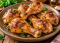 Pernas de frango no forno estaladiças: o truque para ficarem douradas e suculentas Pernas de frango no forno estaladiças: o truque para ficarem douradas e suculentas
