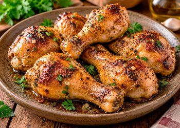NCultura Notícias – Cultura, História, Viagens, Sociedade, Gastronomia Pernas de frango no forno estaladiças: o truque para ficarem douradas e suculentas