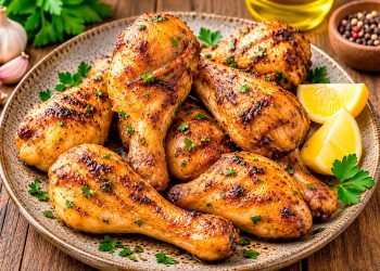 Perninhas de frango na air fryer: ficam douradas, crocantes e suculentas