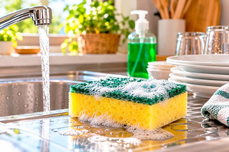 Quando deve trocar a esponja da cozinha? O prazo que não deve ignorar Quando deve trocar a esponja da cozinha? O prazo que não deve ignorar