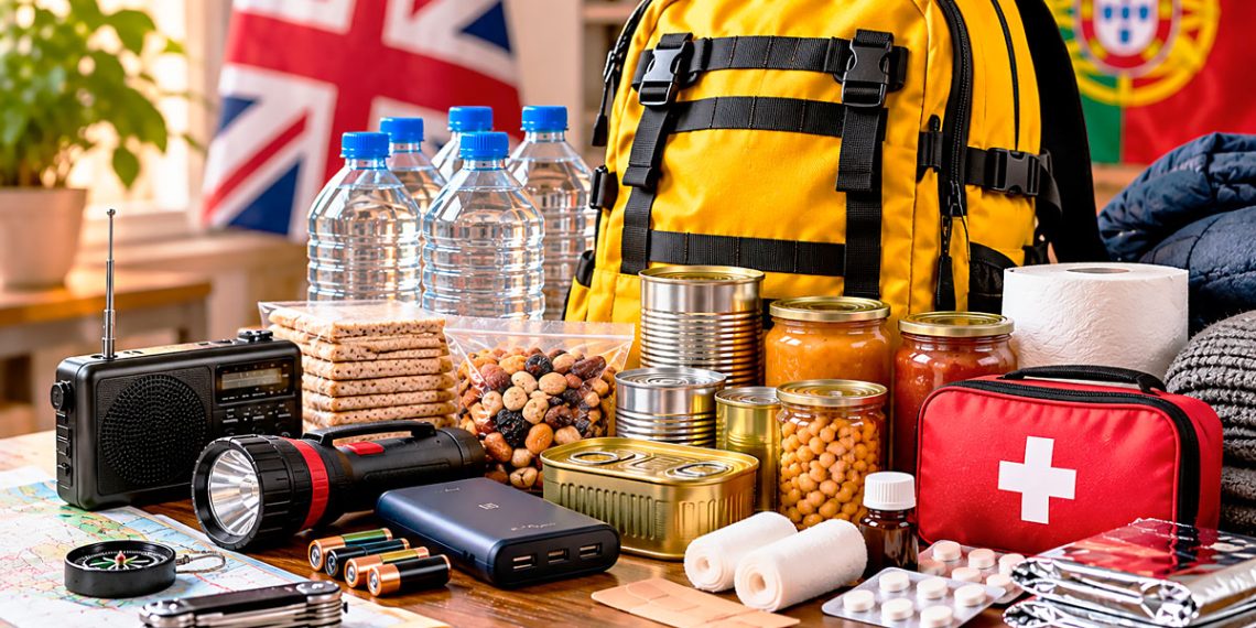 Reino Unido recomenda reservas para 72 horas. Em Portugal, há um kit de emergência anunciado por 45 euros