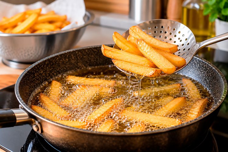 Será seguro voltar a fritar em óleo que já foi usado? Saiba quando o deve deitar fora Será seguro voltar a fritar em óleo que já foi usado? Saiba quando o deve deitar fora