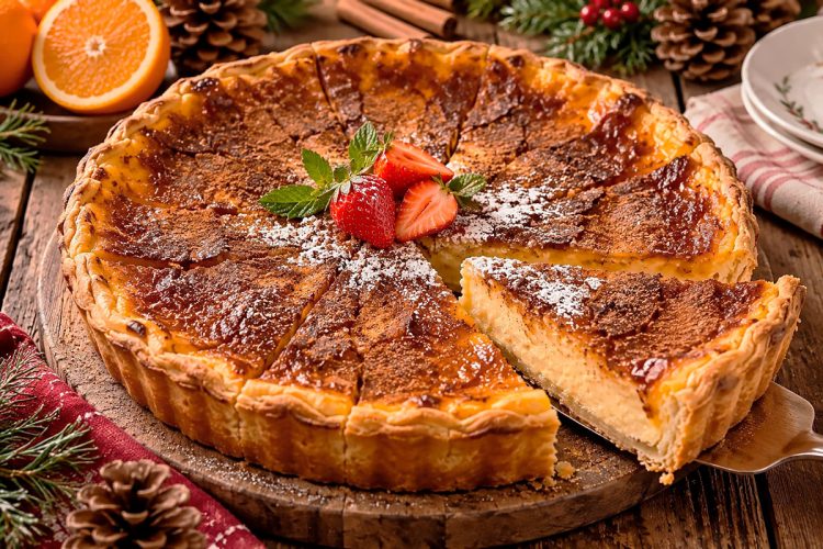 Tarte de iogurte com laranja: receita cremosa e irresistível