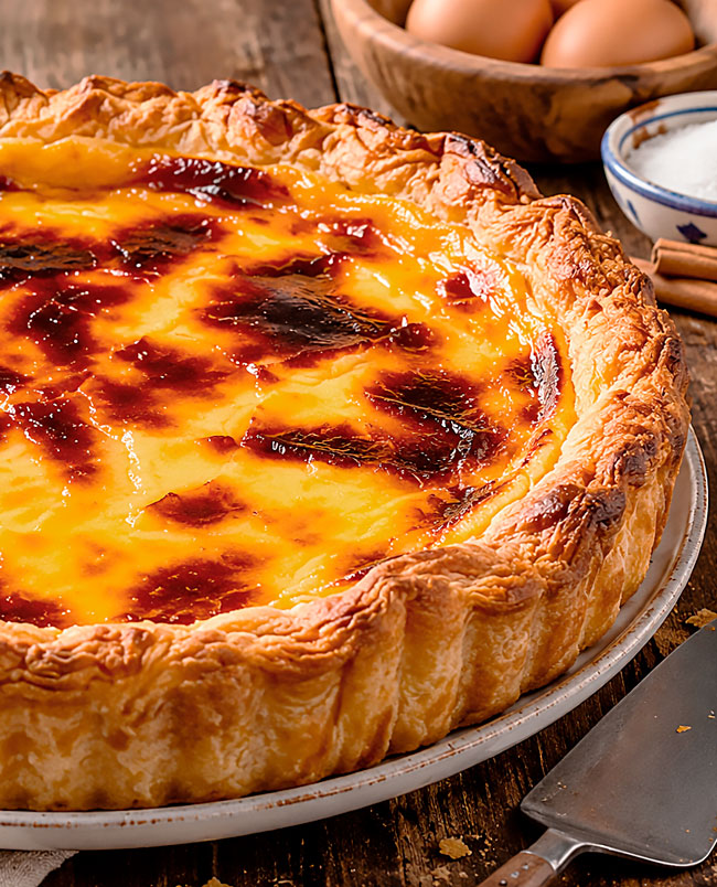 Tarte de pastel de nata