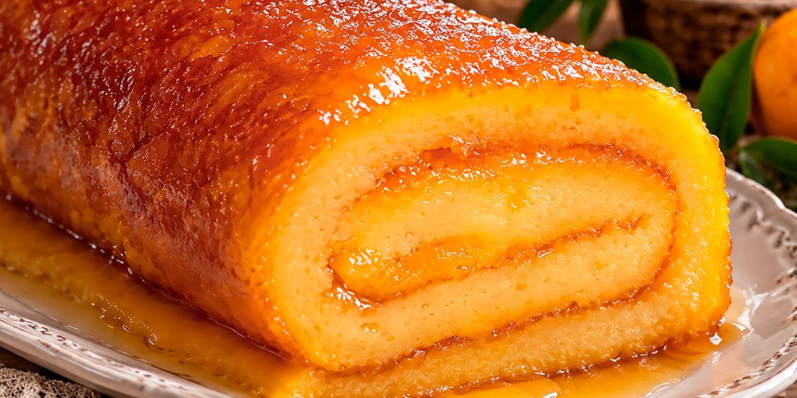 Torta de Laranja molhadinha e deliciosa