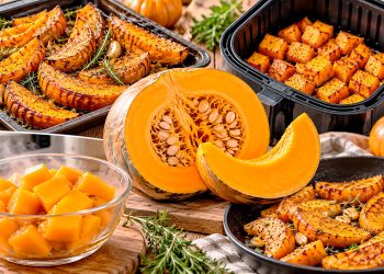 Como assar abóbora: no forno, na air fryer, no micro-ondas e na frigideira