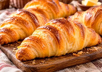 Croissants caseiros: receita fácil para ficarem dourados, folhados e amanteigados