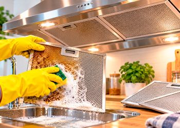 Como limpar o exaustor e o filtro da cozinha: truques para eliminar gordura e maus odores