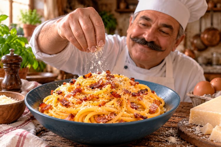 Massa Carbonara cremosa