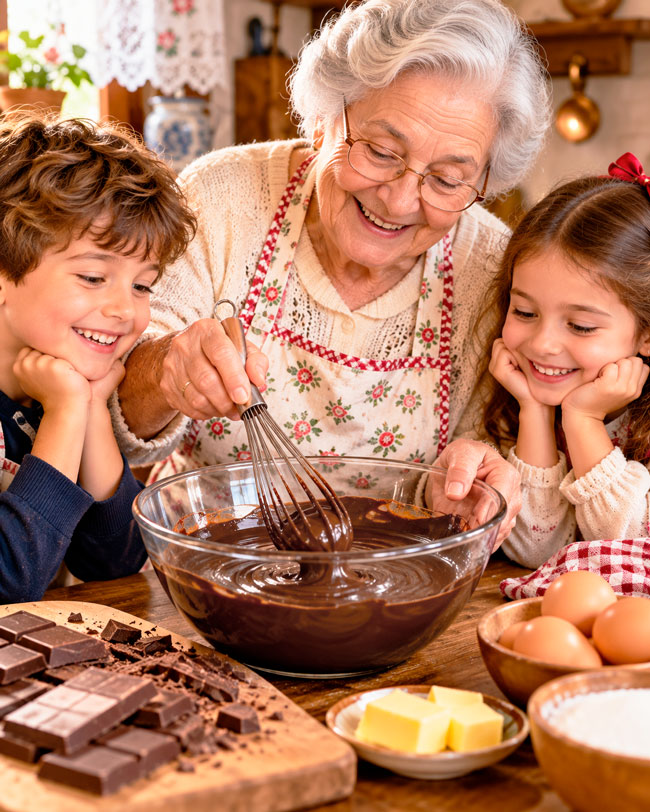Mousse de Chocolate da Avó (receita tradicional)