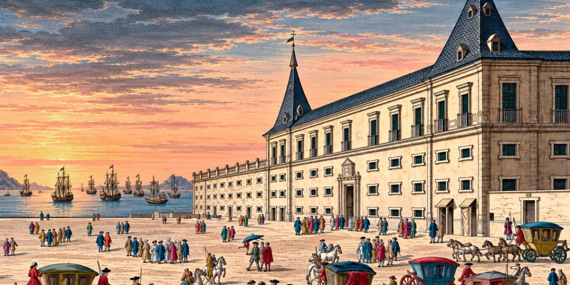 O palácio lisboeta destruído após o escândalo da amante do rei