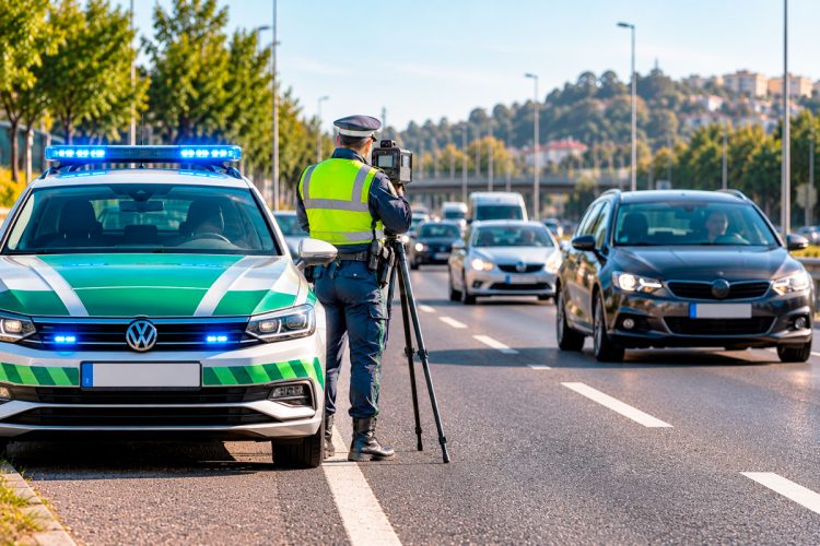 2500€ de multa: saiba quando o excesso de velocidade pode custar-lhe caro em Portugal