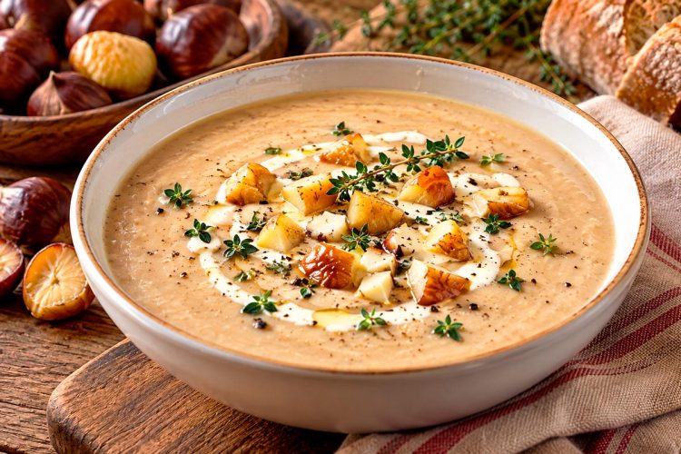 Sopa de castanhas à transmontana: receita tradicional Sopa de castanhas à transmontana: receita tradicional