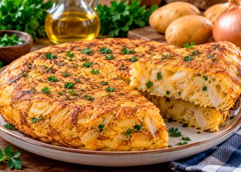 Tortilha de bacalhau: fácil e económica